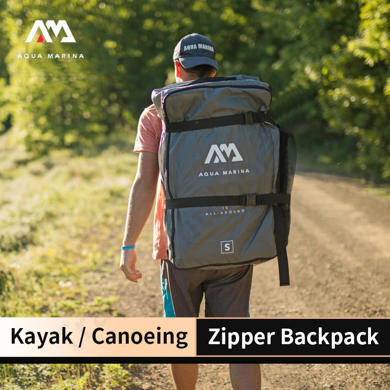 Paddle Board Backpack - AQUA MARINA Kayak/Canoe Zipper Backpack S/M