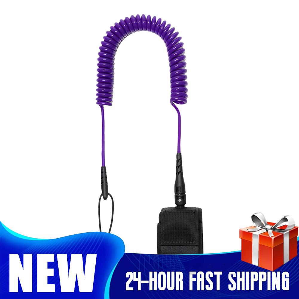 Paddle Board Leash Coiled - Coiled SUP Leash Stand Up Paddle