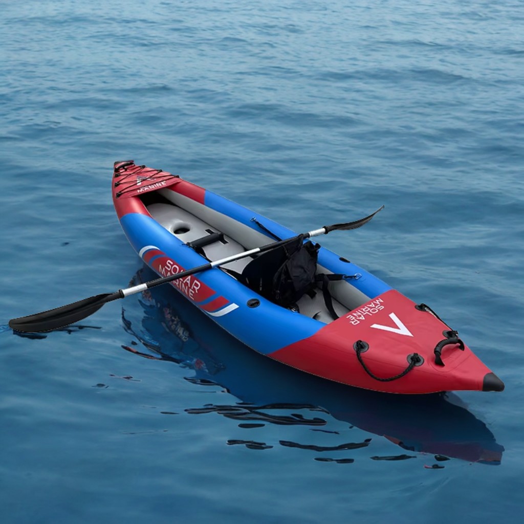 Kayak Inflatable 2 Person - Solarmarine Inflatable Double Brushed Kayak, Competition