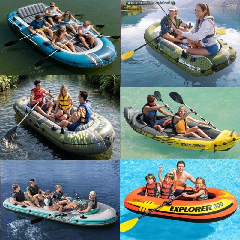 Heavy Duty Inflatable Kayak Fi - Inflatable Boat 4 Person recension och pris