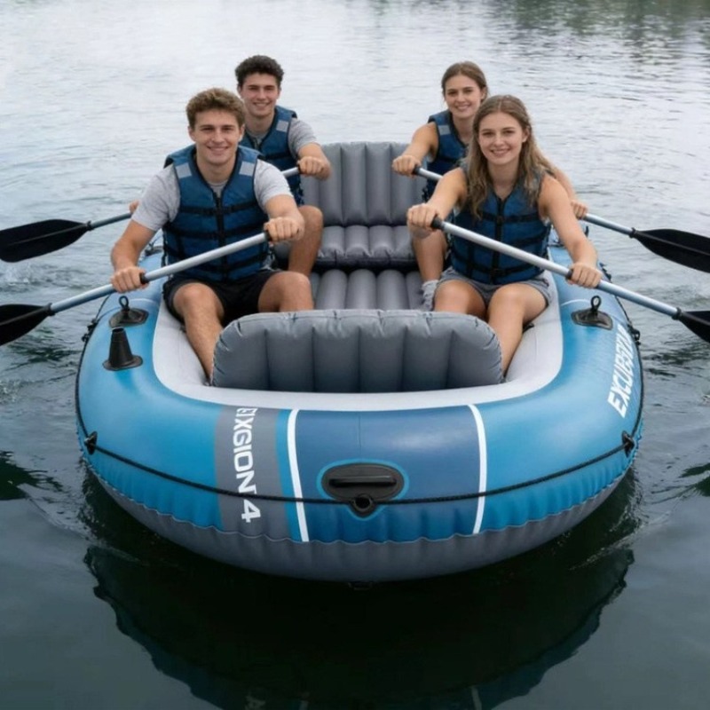Heavy Duty Inflatable Kayak Fi - Inflatable Boat 4 Person recension och pris