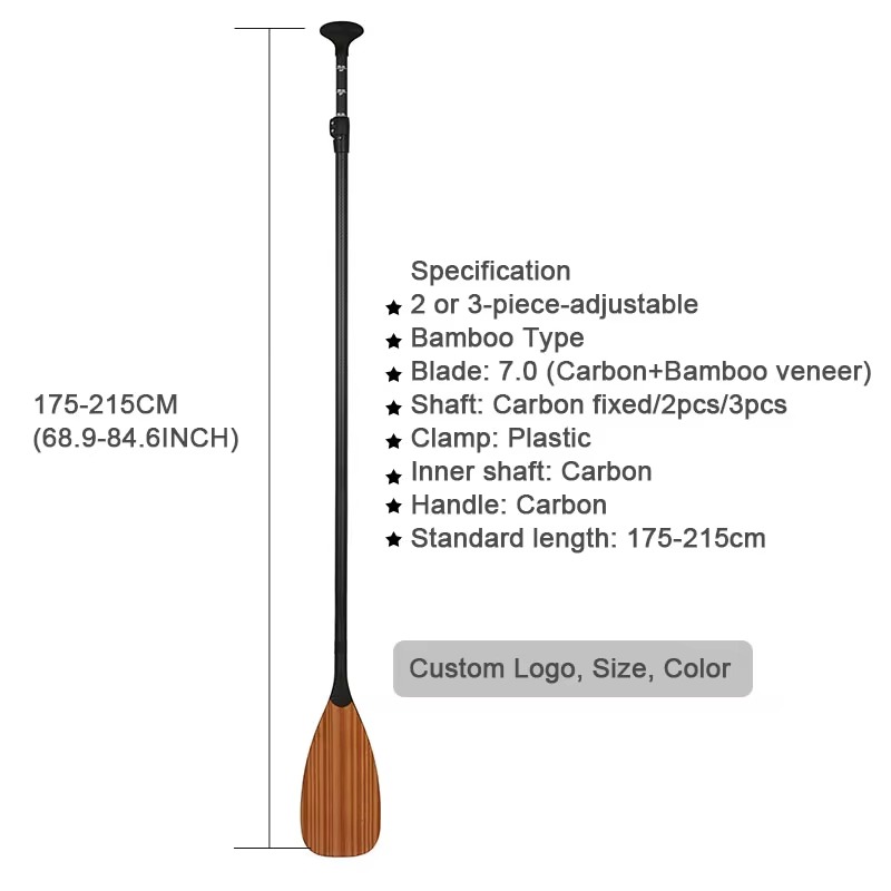 1 2 3 Piece Carbon Fiber & Bam - Sup Paddle Carbon Fiber recension och pris