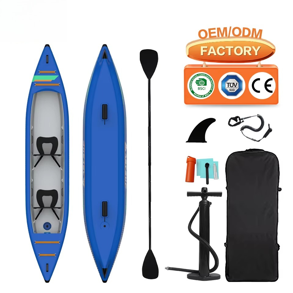 Kayaking Fishing Inflatable 2  - Inflatable Kayak 3 Person recension och pris