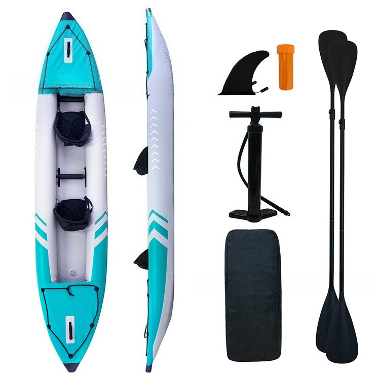 Portable Foldable Drop Stitch  - Kayak Inflatable 2 Person recension och pris