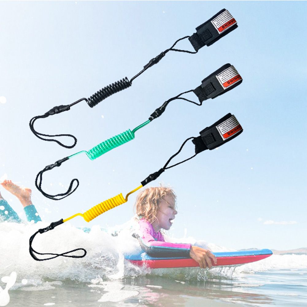 Premium Coiled Body Board Leas - Paddle Board Leash Coiled recension och pris