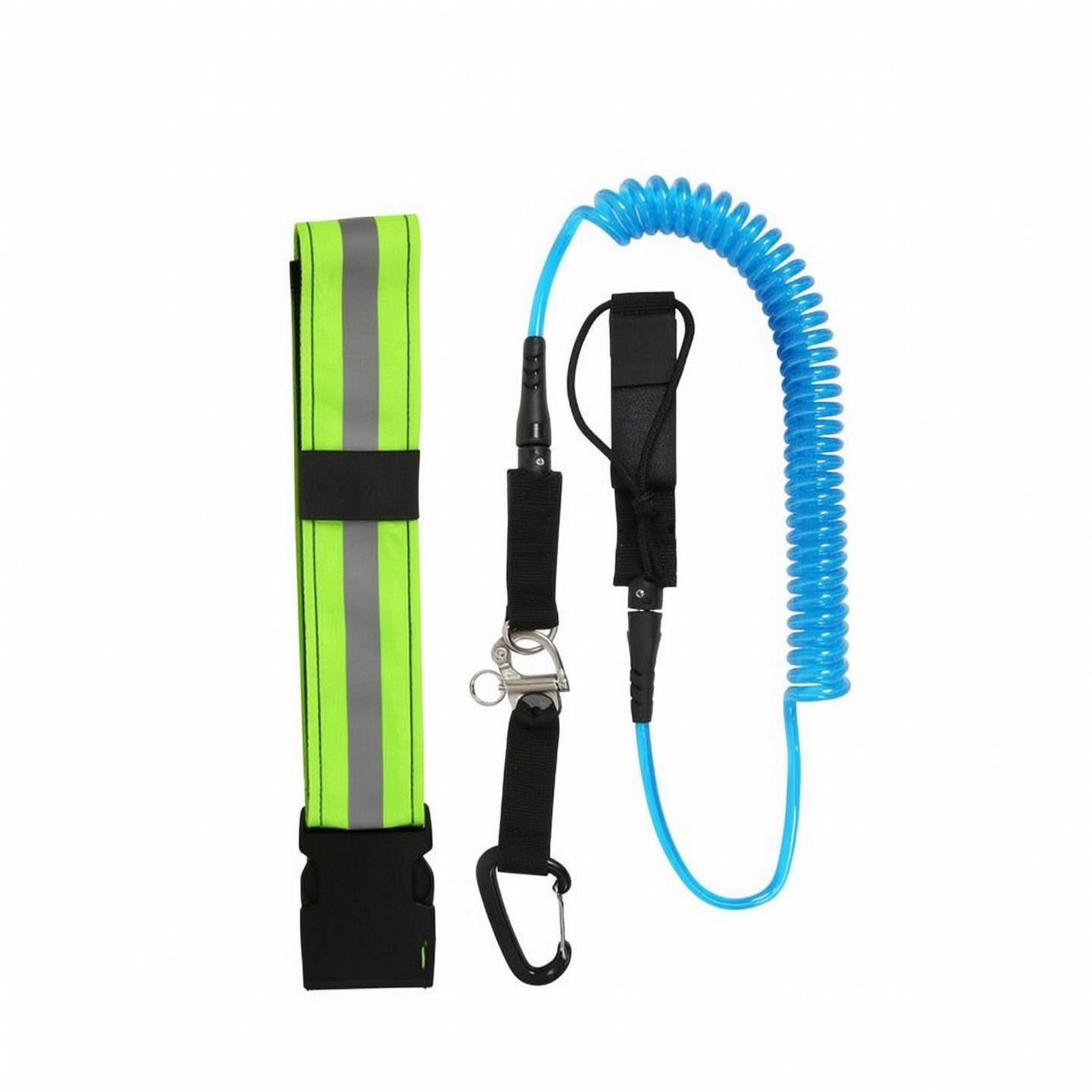 Waist Belt Paddle Board Safety - Paddle Board Leash Coiled recension och pris