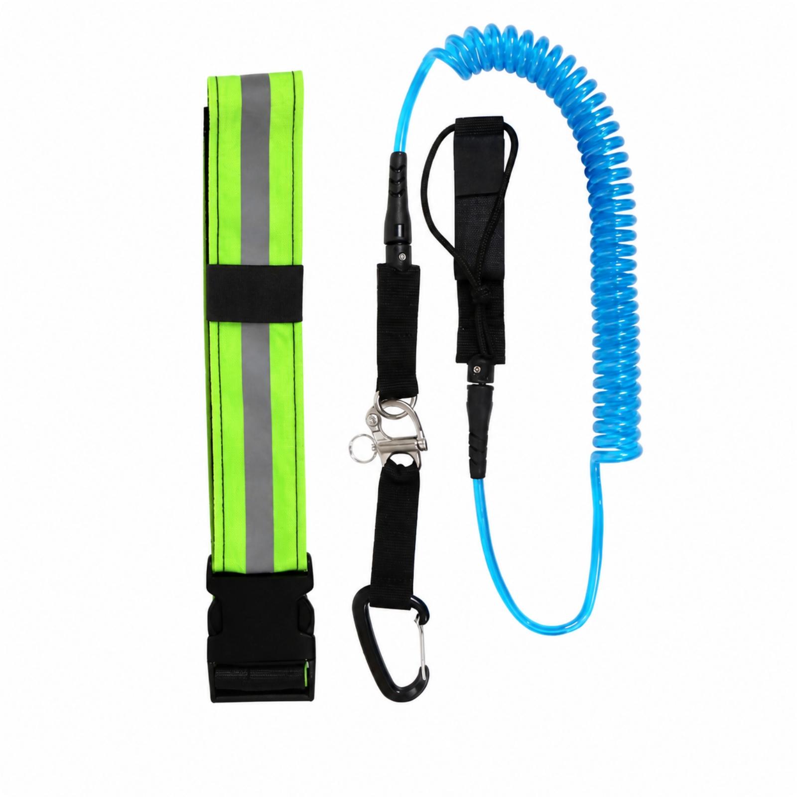 Waist Belt Paddle Board Safety - Paddle Board Leash Coiled recension och pris