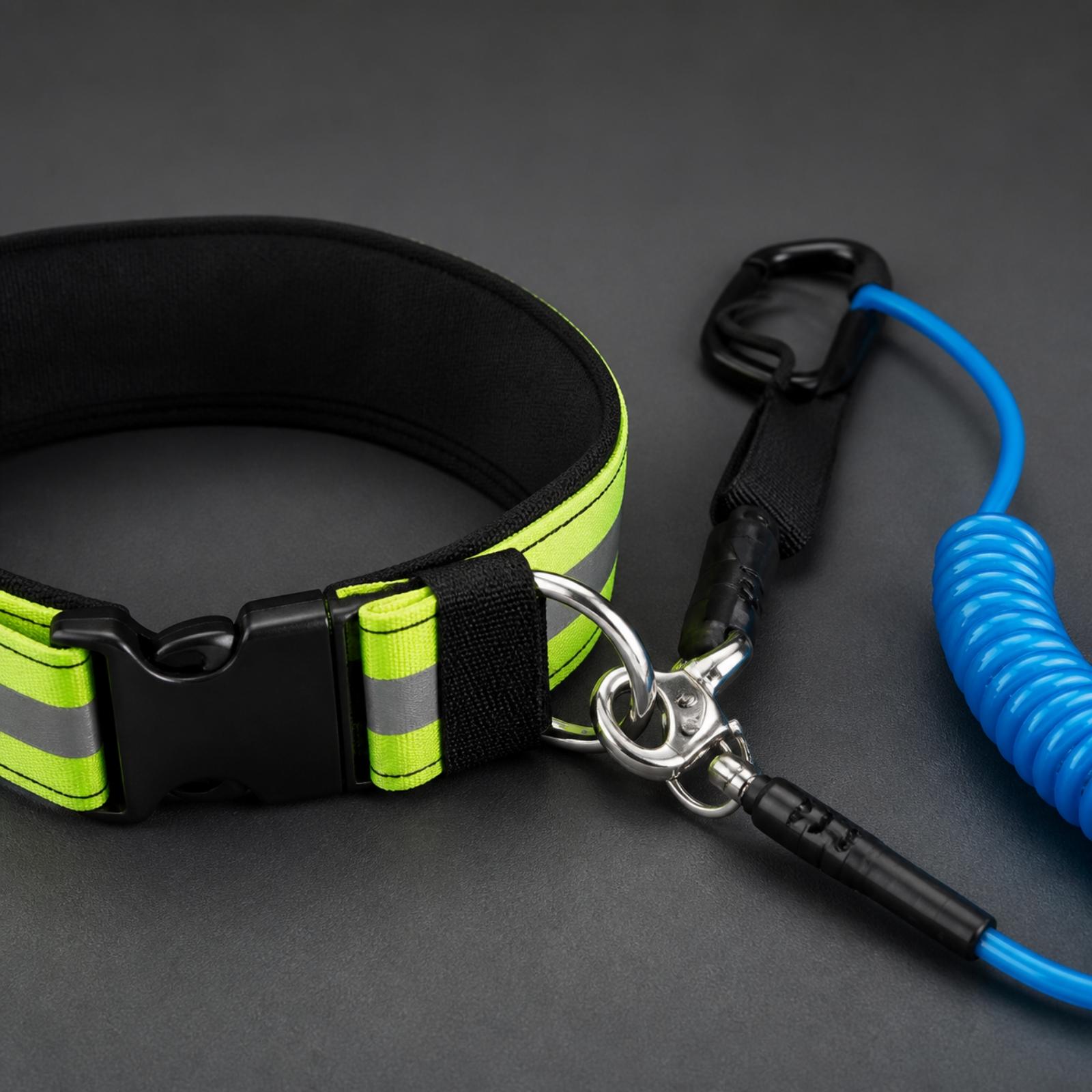 Waist Belt Paddle Board Safety - Paddle Board Leash Coiled recension och pris