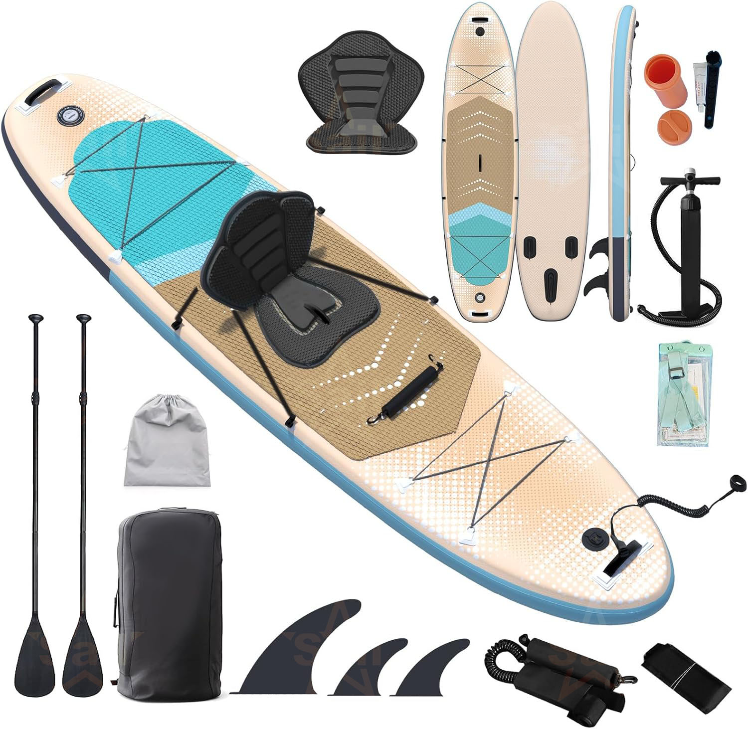 Multi-Purpose Inflatable Stand - Paddle Board Backpack recension och pris