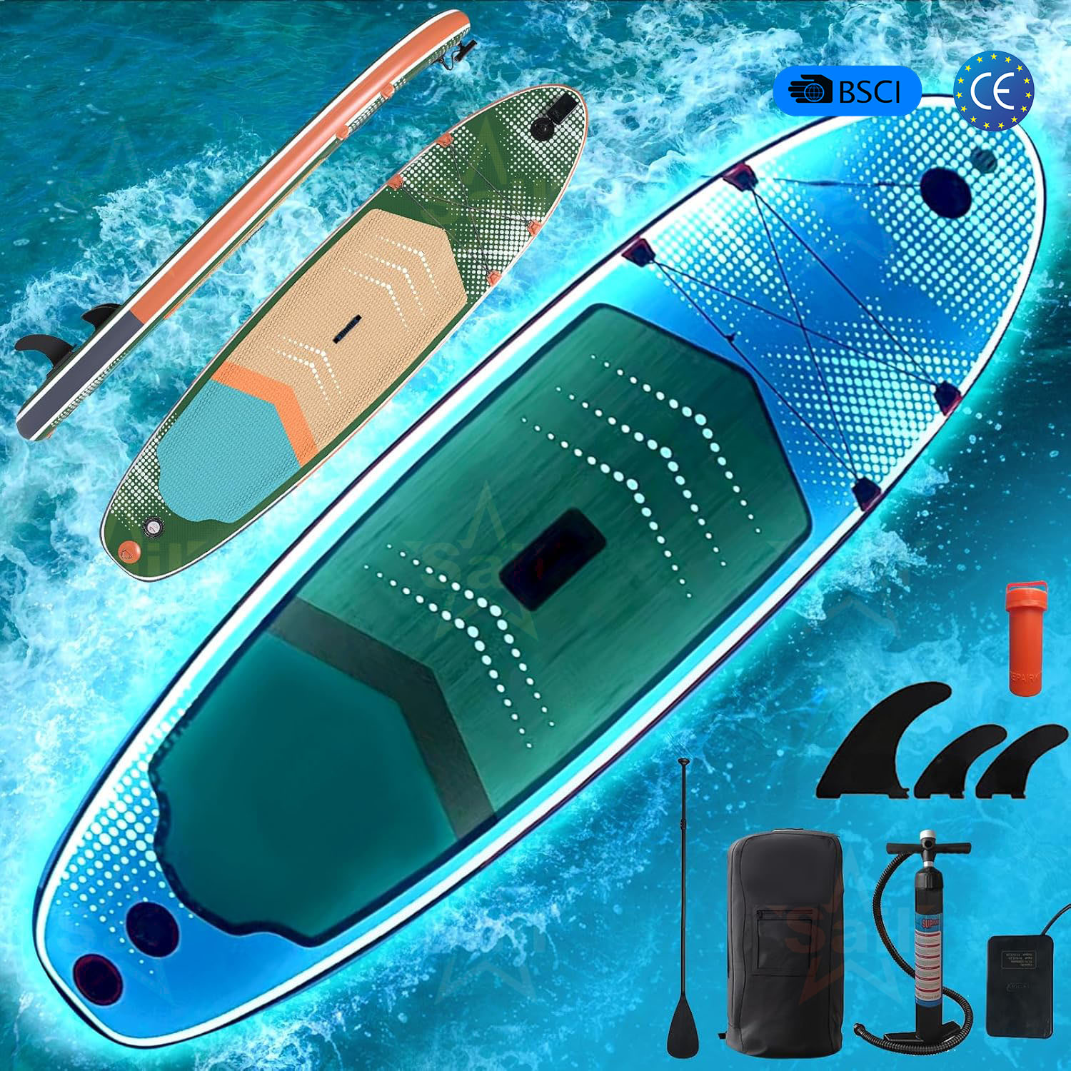 Multi-Purpose Inflatable Stand - Paddle Board Backpack recension och pris