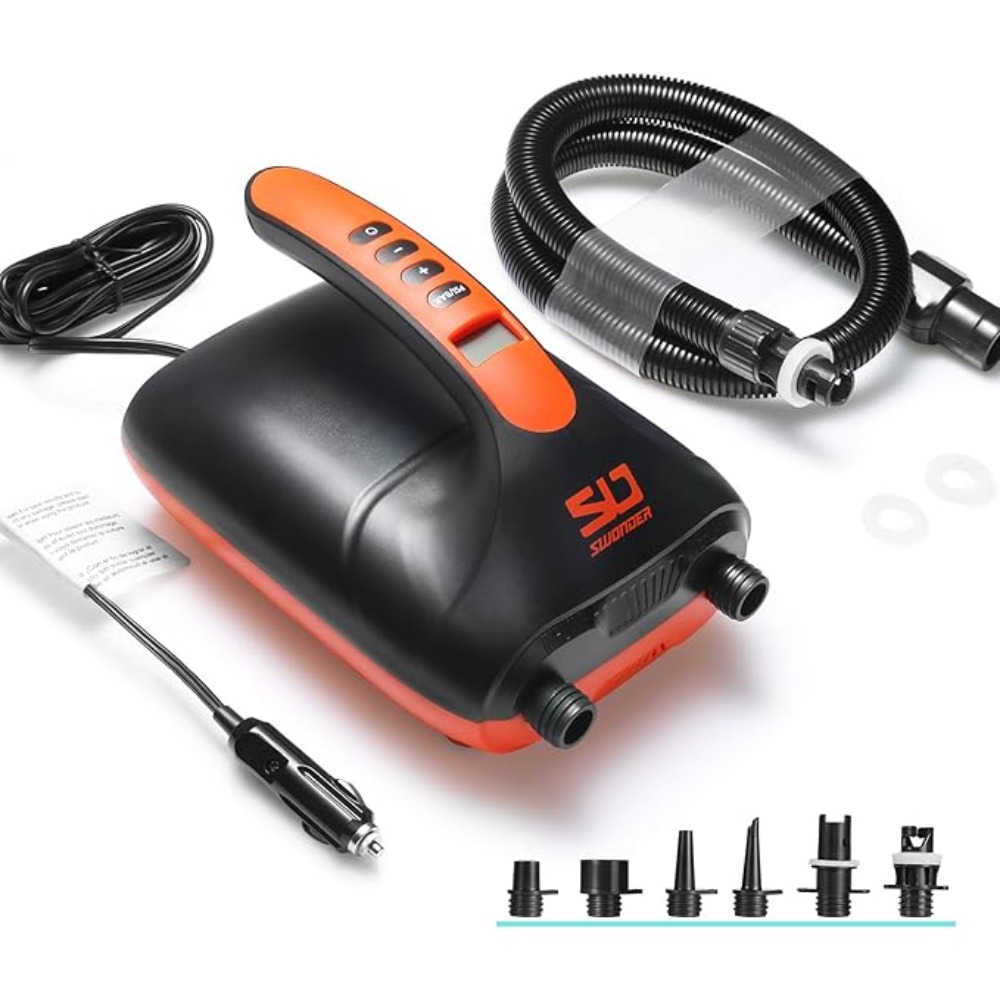 Portable 12V SUP Air Pump for  - Paddle Board Electric Pump 20Psi recension och pris