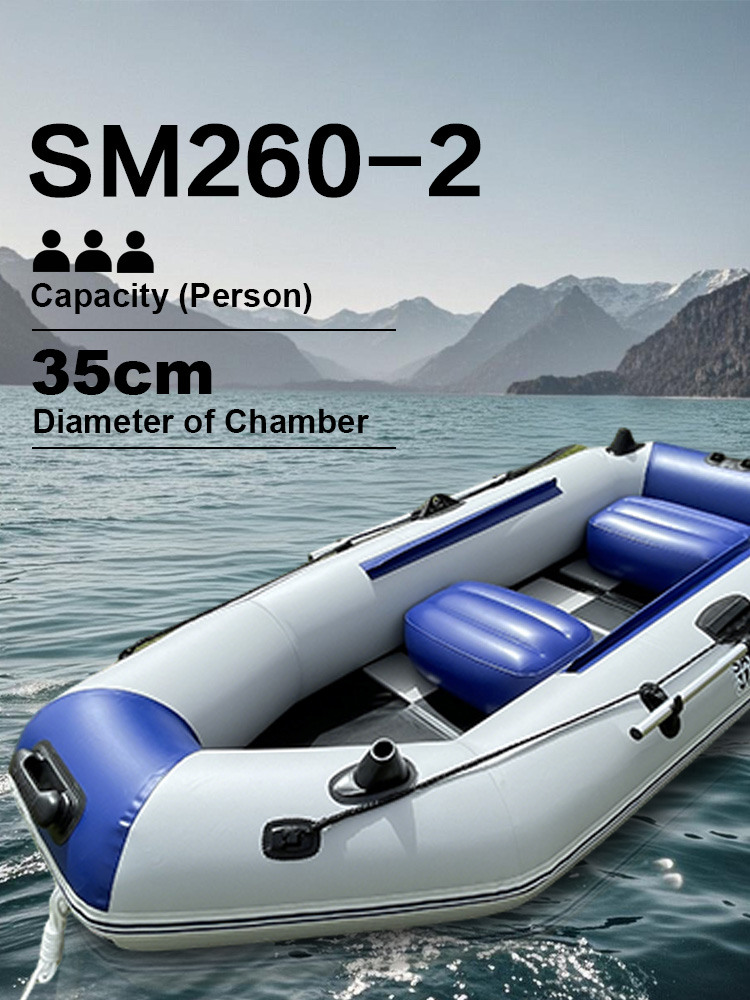 8.5ft Inflatable Fishing Boat  - Inflatable Kayak 3 Person recension och pris