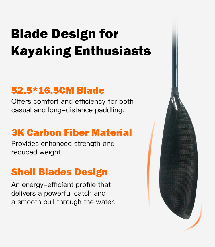 Paddle Carbon Fiber Kayak Padd - Kayak Paddle Carbon 2 Piece recension och pris