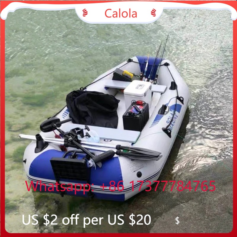 PVC Inflatable Boat Air Mat, S - Inflatable Kayak 3 Person recension och pris