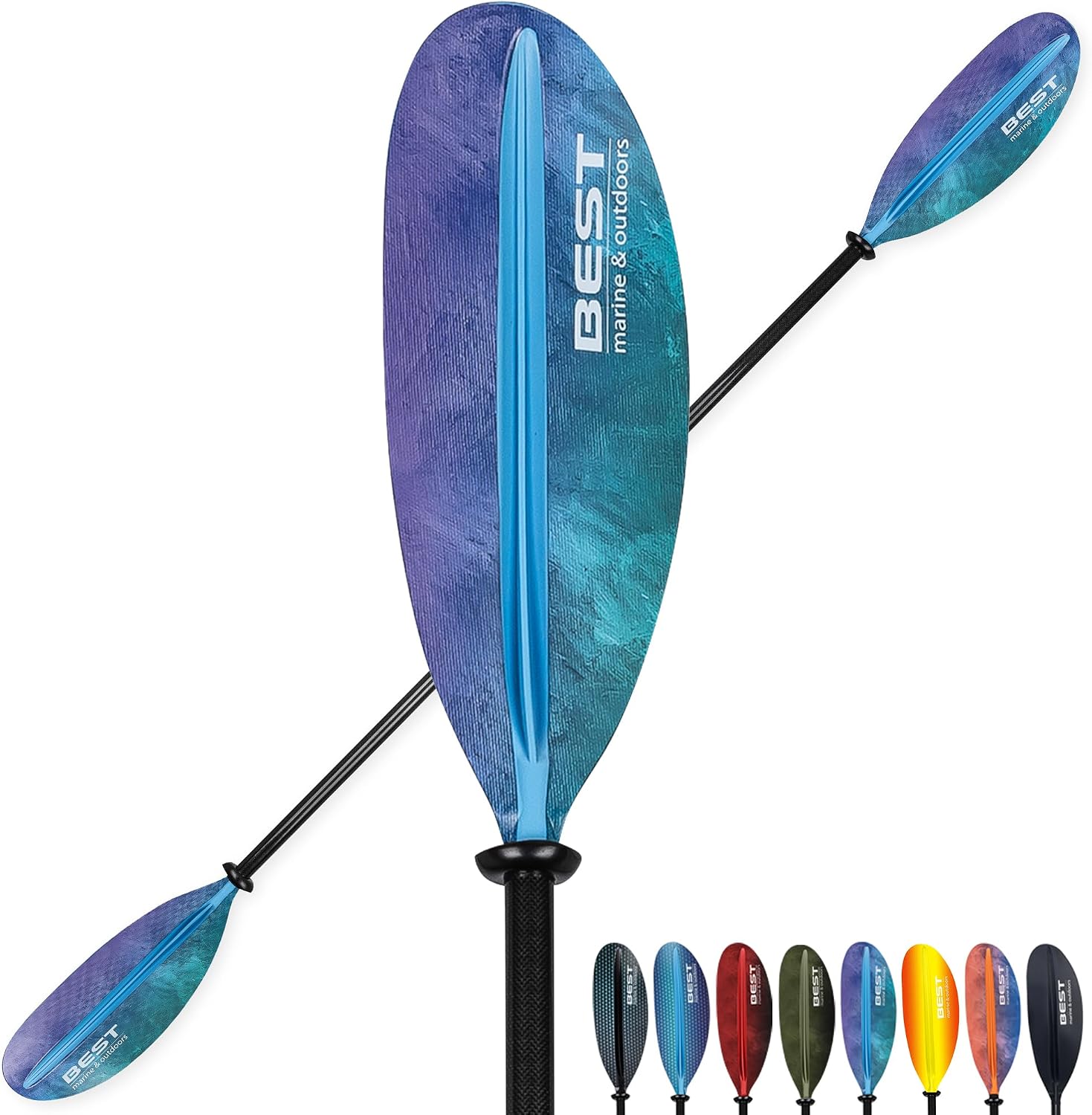 Carbon Fiber Kayak Paddle, 2-P - Kayak Paddle Carbon 2 Piece recension och pris