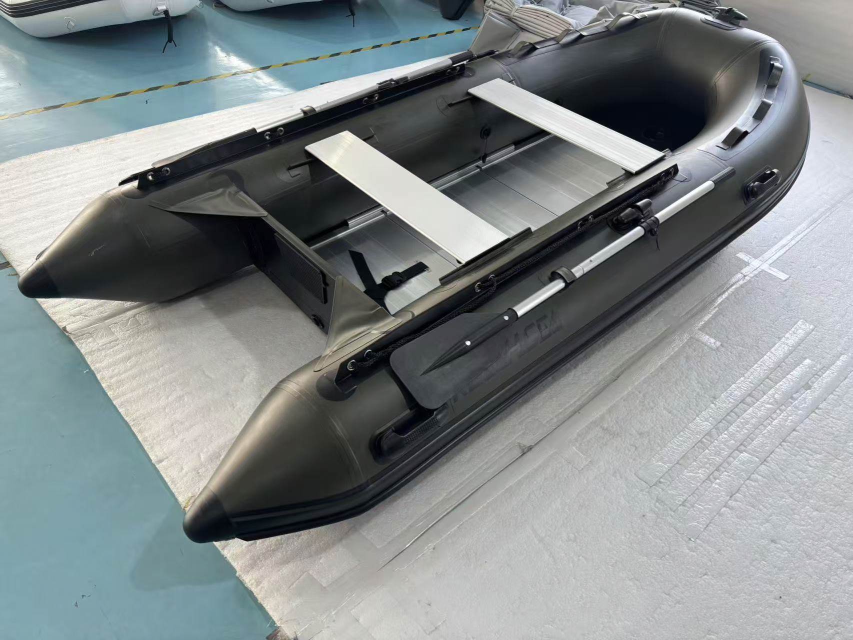 Blow-Up PVC Inflatable Boat Al - Inflatable Boat 4 Person recension och pris