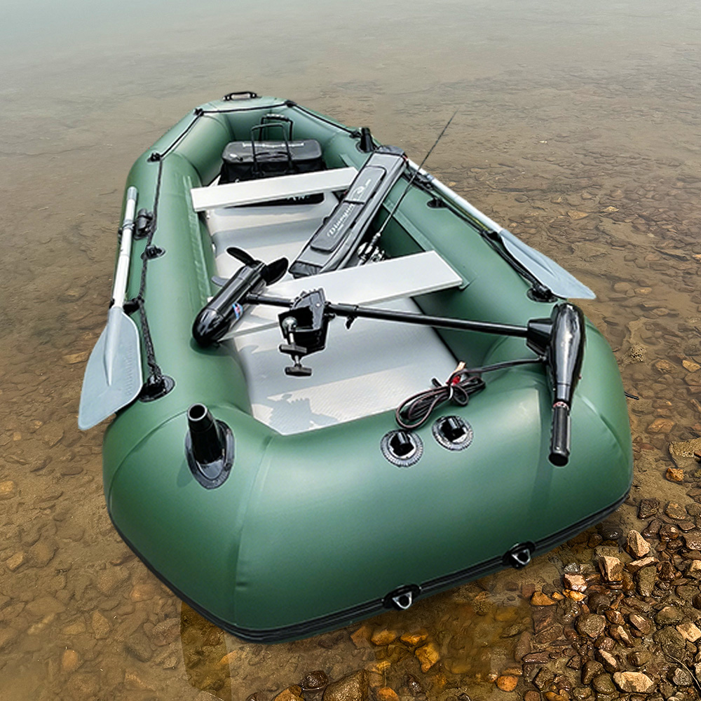 4-Person 9.8ft PVC Inflatable  - Inflatable Boat 4 Person recension och pris