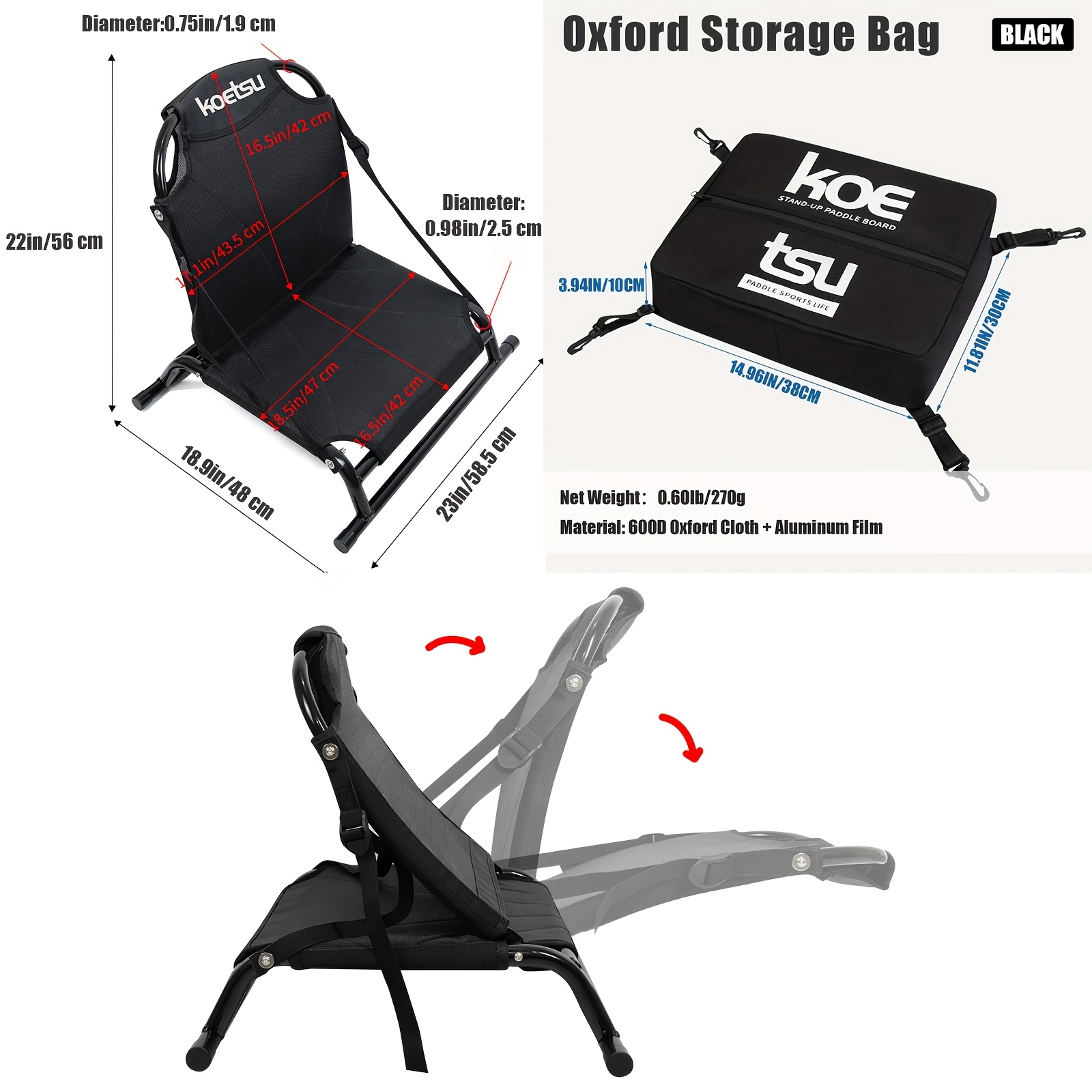 Koetsu Oxford Cloth Paddle Boa - Paddle Board Backpack recension och pris