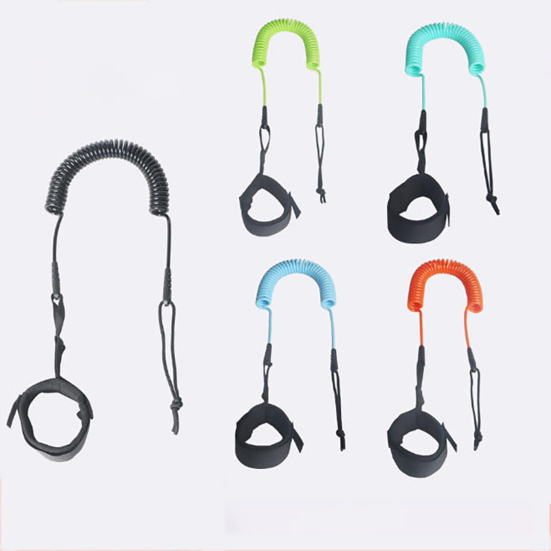 Premium 5mm Coil SUP Leash Pad - Paddle Board Leash Coiled recension och pris