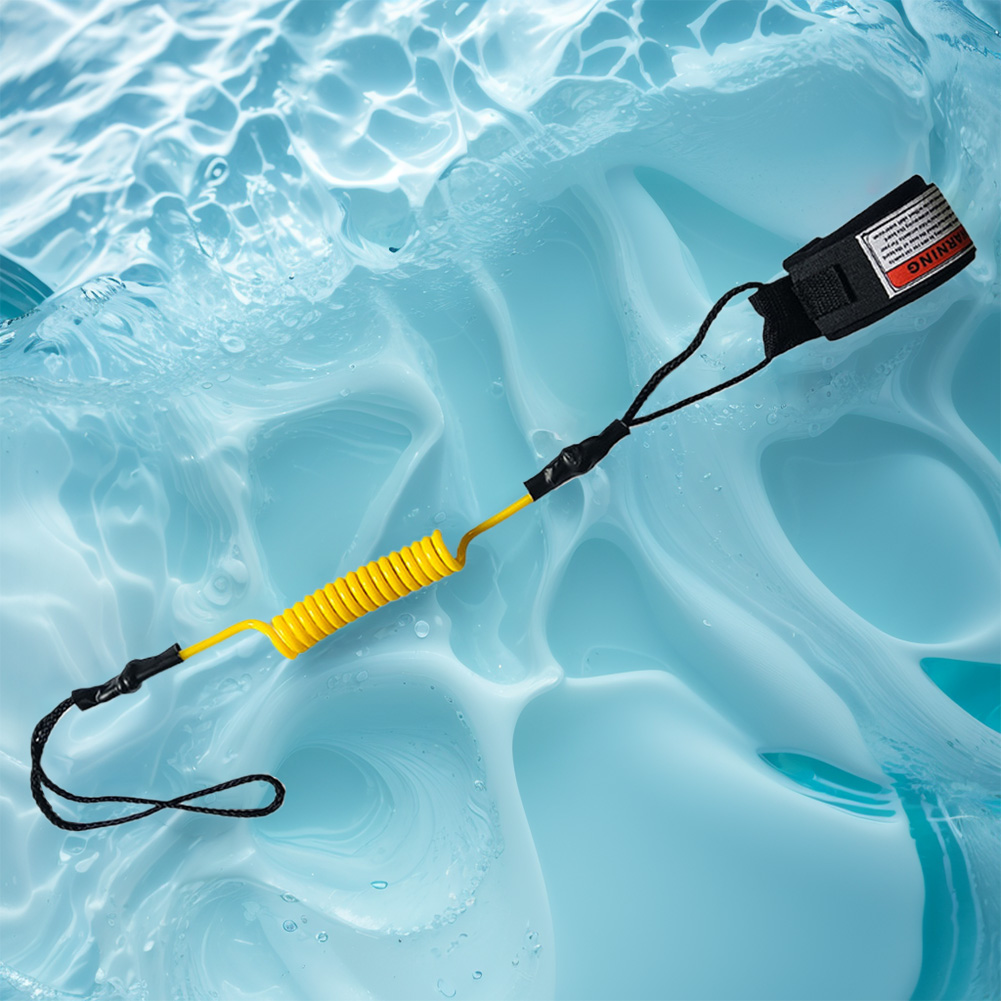 Coiled Body Board Leash Stay B - Paddle Board Leash Coiled recension och pris