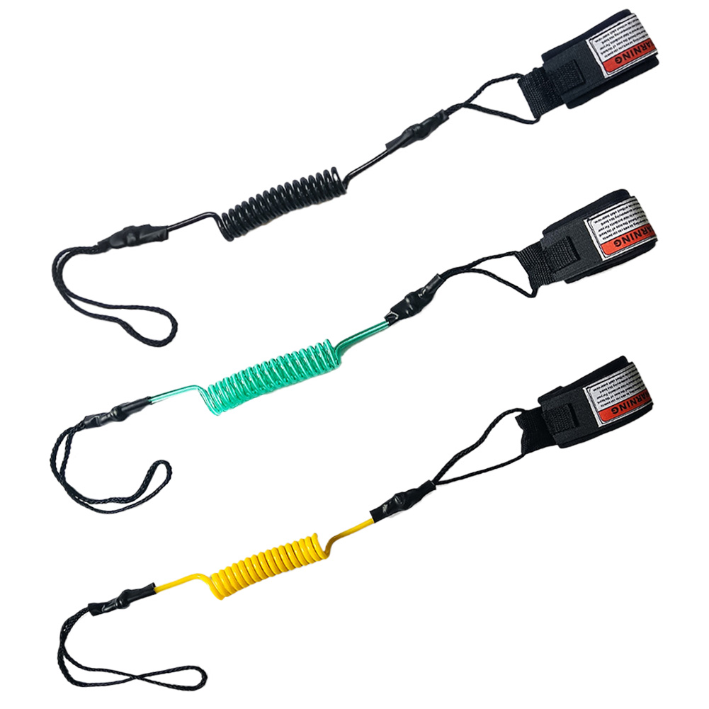 Coiled Bodyboarding Leash Stay - Paddle Board Leash Coiled recension och pris