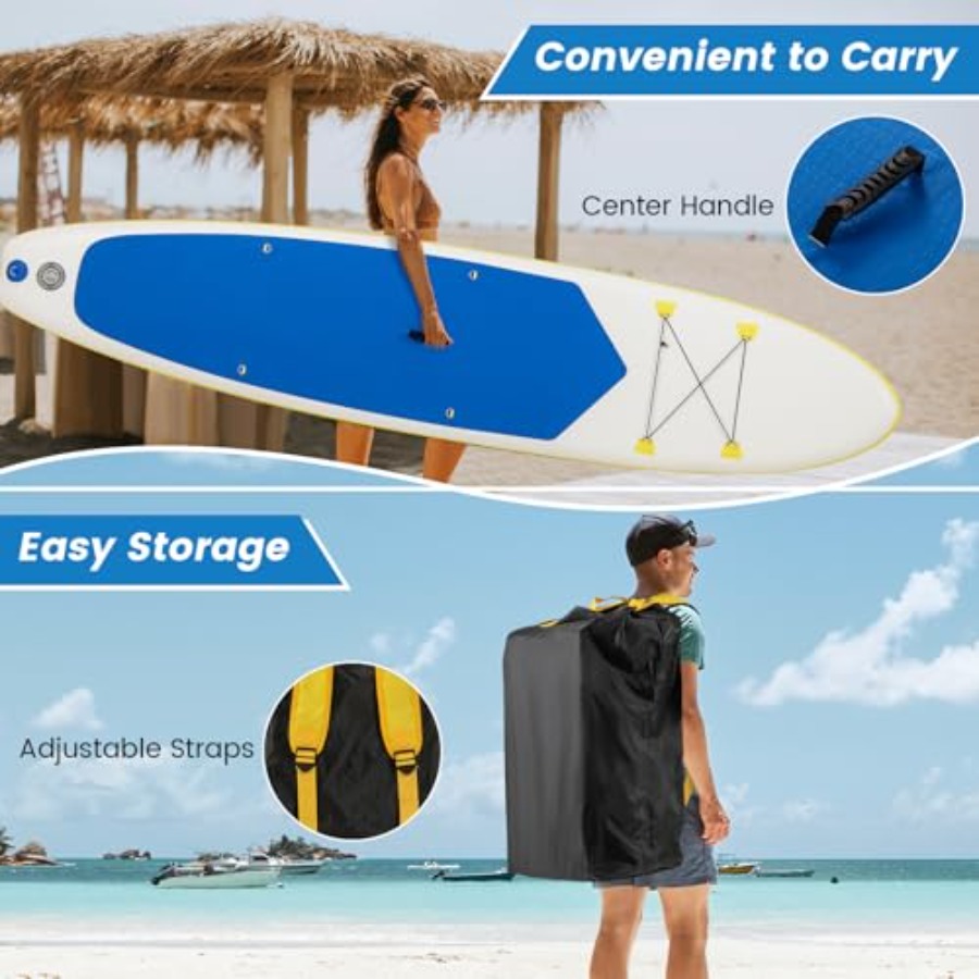 Inflatable SUP paddle board fo - Sup Board 11Ft Inflatable recension och pris
