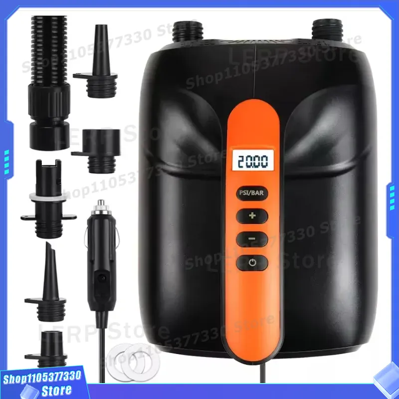 20PSI Electric Air Pump for SU - Paddle Board Electric Pump 20Psi recension och pris